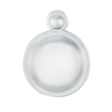 This is an image of Carlisle Brass - Covered Escutcheon - Satin Chrome available to order from T.H Wiggans Architectural Ironmongery in Kendal, quick delivery and discounted prices.