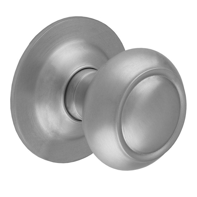 This is an image of Carlisle Brass - Centre Door Knob - Satin Chrome available to order from T.H Wiggans Architectural Ironmongery in Kendal, quick delivery and discounted prices.