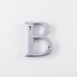 This is an image of Carlisle Brass - Letter B - Polished Chrome available to order from T.H Wiggans Architectural Ironmongery in Kendal, quick delivery and discounted prices.
