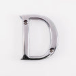 This is an image of Carlisle Brass - Letter D - Polished Chrome available to order from T.H Wiggans Architectural Ironmongery in Kendal, quick delivery and discounted prices.