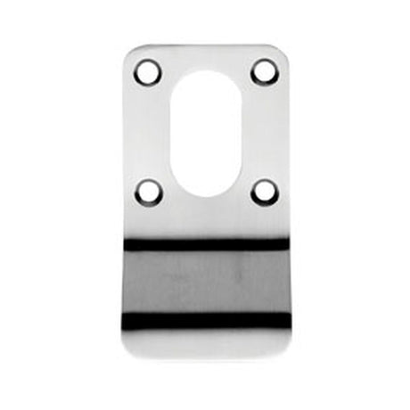 This is an image of Eurospec - Oval Profile Cylinder Pull - Satin Stainless Steel available to order from T.H Wiggans Architectural Ironmongery in Kendal, quick delivery and discounted prices.
