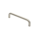 This is an image of Eurospec - 19mm D Pull Handles 225mm Centres - Satin Stainless Steel available to order from T.H Wiggans Architectural Ironmongery in Kendal, quick delivery and discounted prices.