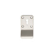 This is an image of Eurospec - Lock Profile Cylinder Pull - Bright Stainless Steel available to order from T.H Wiggans Architectural Ironmongery in Kendal, quick delivery and discounted prices.