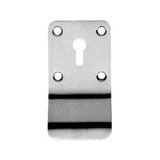 This is an image of Eurospec - Lock Profile Cylinder Pull - Satin Stainless Steel available to order from T.H Wiggans Architectural Ironmongery in Kendal, quick delivery and discounted prices.