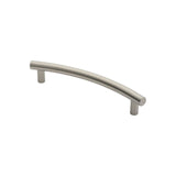 This is an image of Eurospec - Curved T Pull Handle - Satin Stainless Steel available to order from T.H Wiggans Architectural Ironmongery in Kendal, quick delivery and discounted prices.