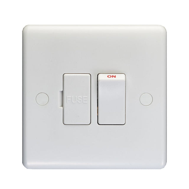 This is an image showing Eurolite Enhance White Plastic Fuse Spur - White pl4220 available to order from T.H. Wiggans Ironmongery in Kendal, quick delivery and discounted prices.