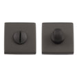 This is an image of a Manital - Square Standard Turn and Release - Anthracite qt004ant that is availble to order from T.H Wiggans Ironmongery in Kendal.