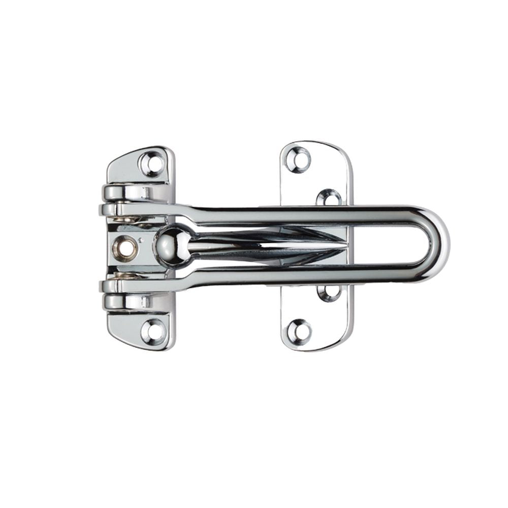 This is an image of Carlisle Brass - Door Guard - Polished Chrome available to order from T.H Wiggans Architectural Ironmongery in Kendal, quick delivery and discounted prices.