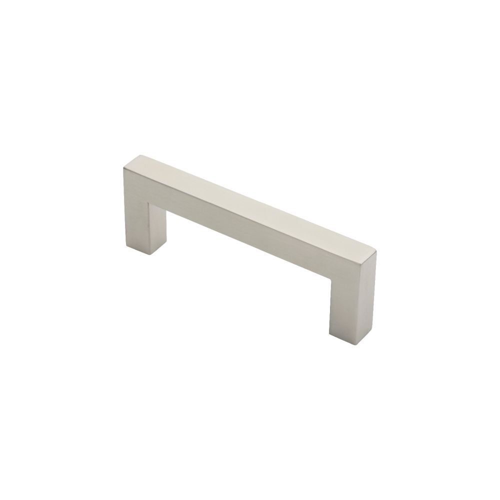 This is an image of Eurospec - Square Mitred Pull Handle - Satin Stainless Steel available to order from T.H Wiggans Architectural Ironmongery in Kendal, quick delivery and discounted prices.