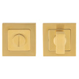 This is an image of Carlisle Brass - Square Thumbturn and Release - Satin PVD available to order from T.H Wiggans Architectural Ironmongery in Kendal, quick delivery and discounted prices.