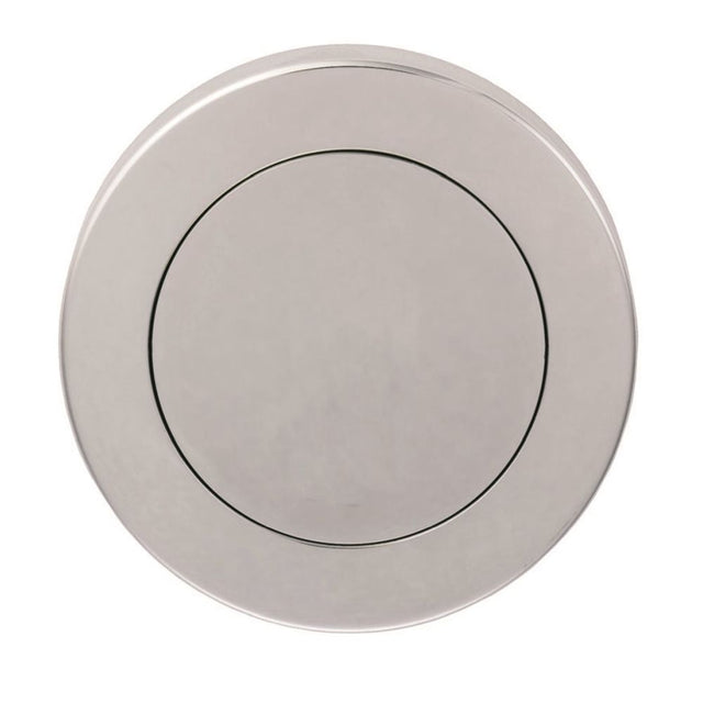 This is an image of Eurospec - Steelworx 316 Escutcheon Blank - Satin Stainless Steel available to order from T.H Wiggans Architectural Ironmongery in Kendal, quick delivery and discounted prices.