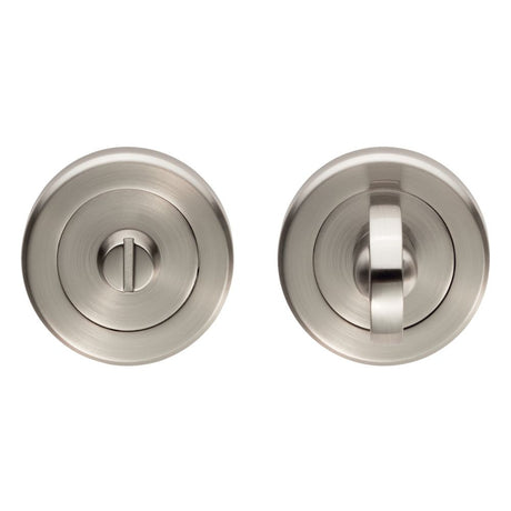 This is an image of Serozzetta - Turn and Release Satin Nickel - Satin Nickel available to order from T.H Wiggans Architectural Ironmongery in Kendal, quick delivery and discounted prices.