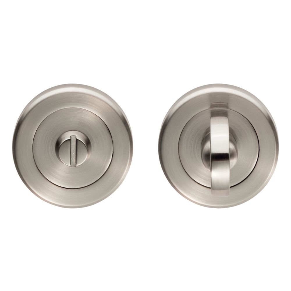 This is an image of Serozzetta - Turn and Release Satin Nickel - Satin Nickel available to order from T.H Wiggans Architectural Ironmongery in Kendal, quick delivery and discounted prices.