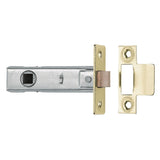 This is an image of a Carlisle Brass - Tubular Latch 64mm - Electro Brassed that is availble to order from T.H Wiggans Architectural Ironmongery in Kendal.