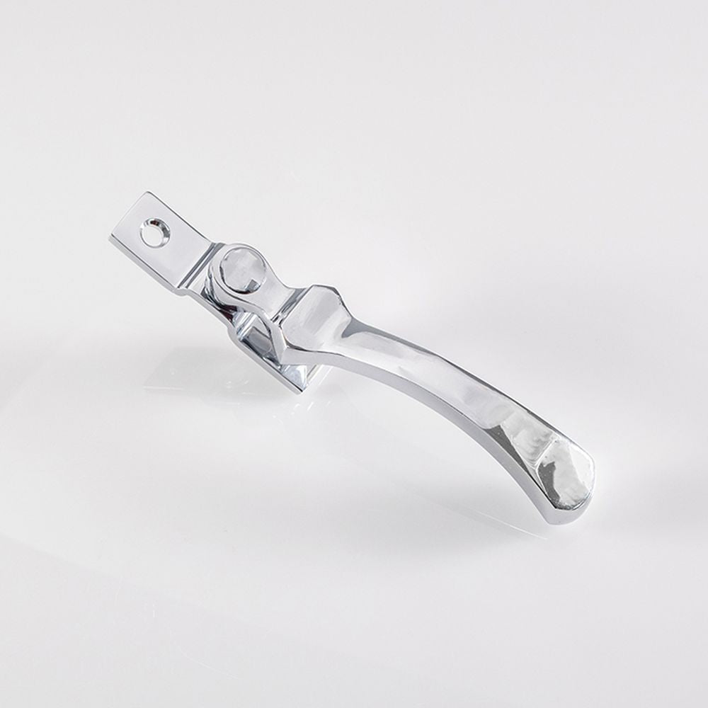 This is an image of a Carlisle Brass - Casement Fastener - Polished Chrome that is availble to order from T.H Wiggans Architectural Ironmongery in Kendal in Kendal.