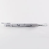 This is an image of a Carlisle Brass - Bulb End Casement Stay - Polished Chrome that is availble to order from T.H Wiggans Architectural Ironmongery in Kendal in Kendal.