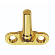 This is an image of a Carlisle Brass - Flush Fitting Casement Pin - Polished Brass that is availble to order from T.H Wiggans Architectural Ironmongery in Kendal in Kendal.
