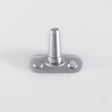 This is an image of a Carlisle Brass - Flush Fitting Casement Pin - Satin Chrome that is availble to order from T.H Wiggans Architectural Ironmongery in Kendal in Kendal.