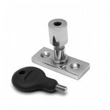 This is an image of a Carlisle Brass - Locking Casement Stay Pin - Polished Chrome that is availble to order from T.H Wiggans Architectural Ironmongery in Kendal in Kendal.